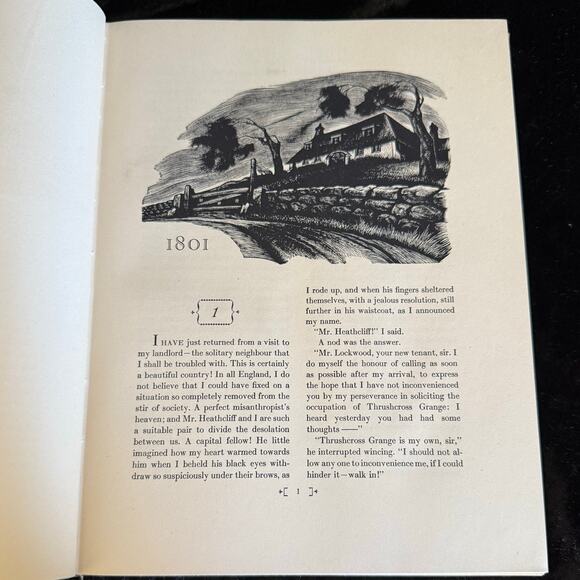 Jane Eyre & Wuthering Heights Box Set by Charlotte & Emily Brontë | 1943 - Picture 8 of 11